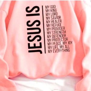 NWT Jesus is... Crewneck Sweatshirt